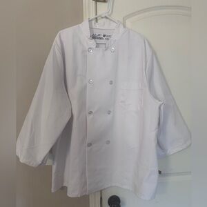 Men's Classic White Chef Jacket